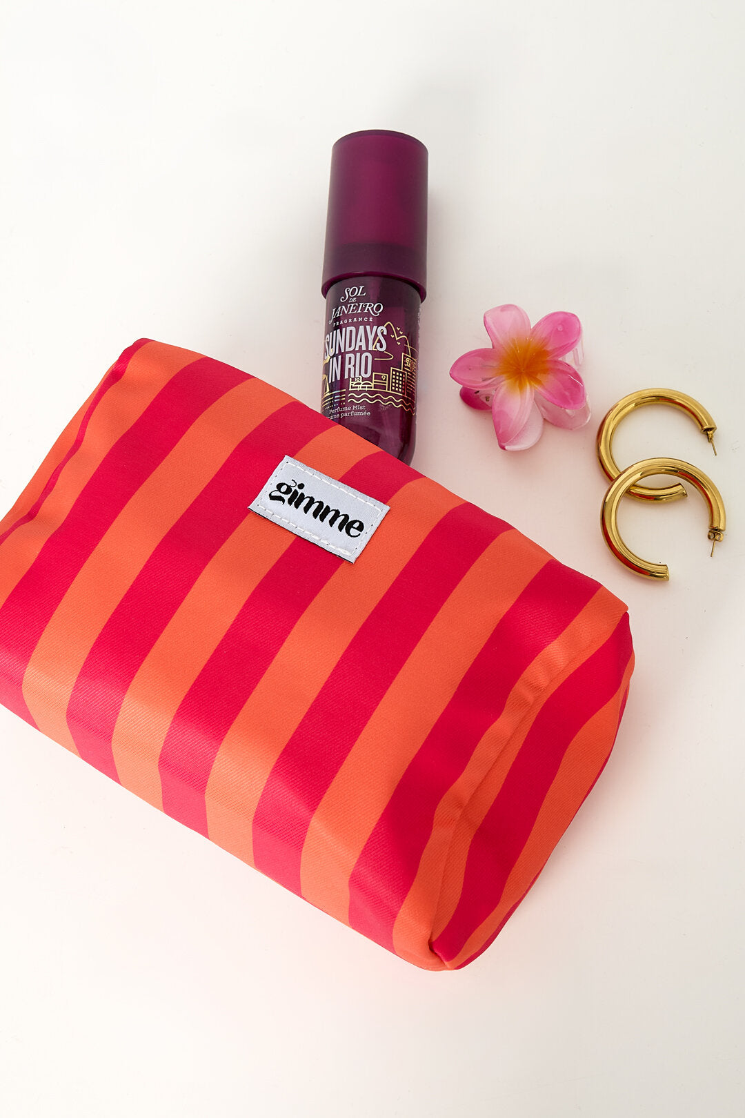 Makeup Bags Strip Casual Polyester Daily Accessories