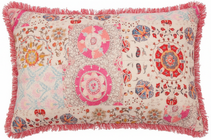 Imbarro Kussen Hannah – Pastelzacht Boho Sierkussen